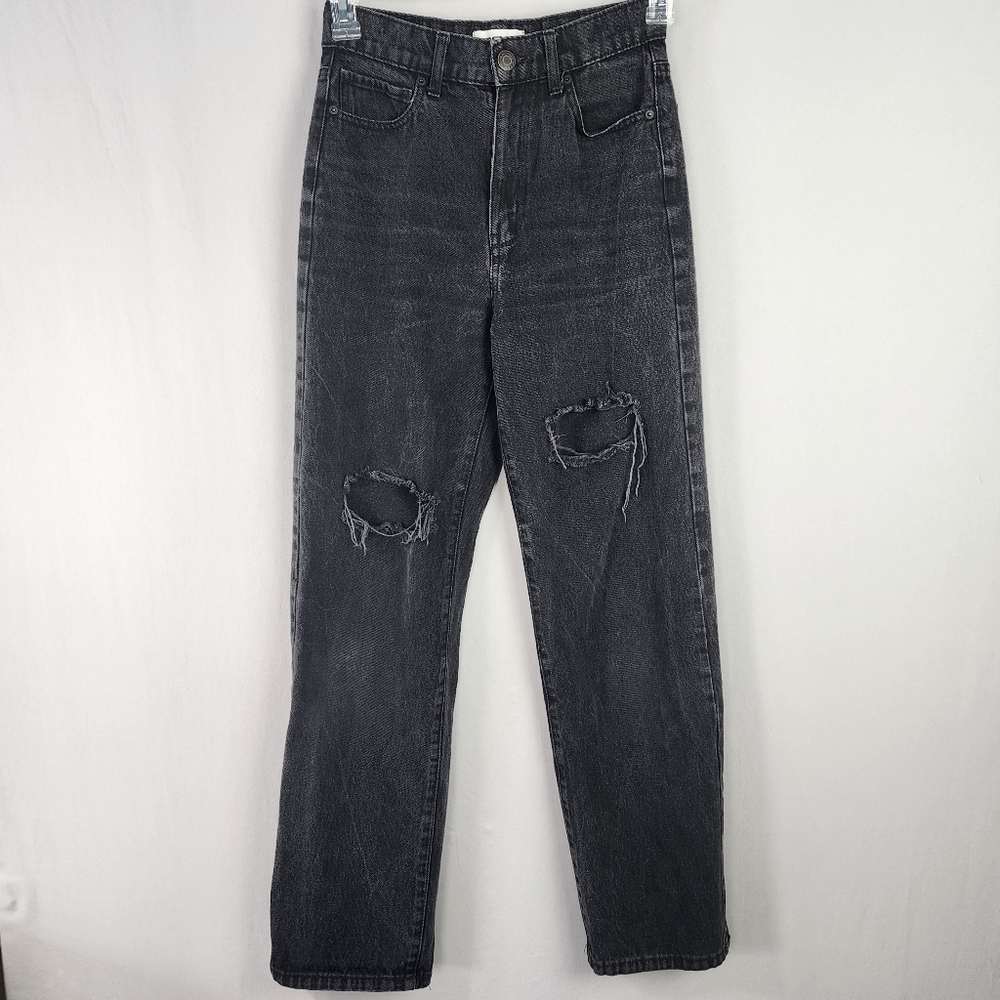 RSQ Black Jeans - Distressed Baggy Sz 26
